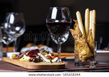 Antipasto and catering platter