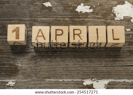 Fools\' Day, calendar date April 1