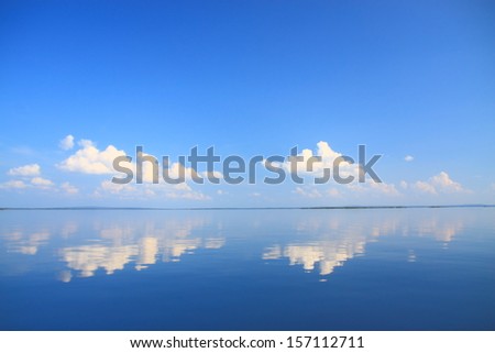 water reflection