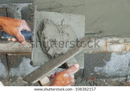 cement mortar for work