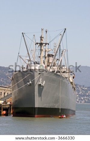 War ship dock in San Francisco also used for the movie titanic