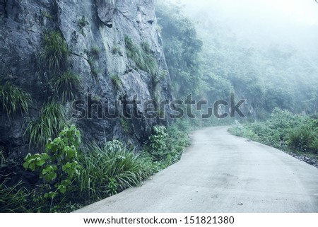 road in the mountain