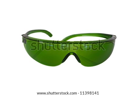 Green Tinted Glasses
