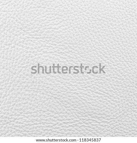 White smooth nappa leather surface
