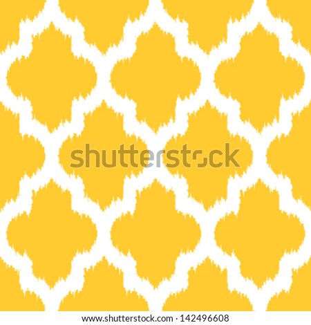 Geometric Ikat Background Pattern Geometric Ikat Background Pattern