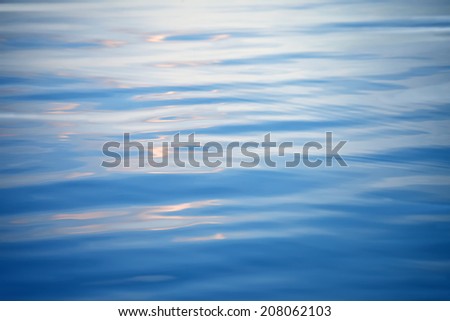 Water surface of the sea background. patch of light on the water.