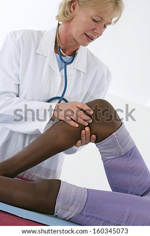 medical visit - Podiatrists - Meniscal lesions/ tear damage - torn ligaments,