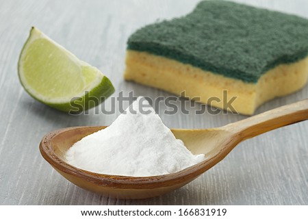 Cleaning Tools And Sodium Bicarbonate For House Cleaning - Healthy Lifestyle