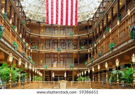 view of Cleveland Ohio#39;s cleveland ohio flag. view of Cleveland Ohio#39;s