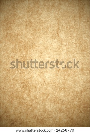 old sheet of paper  can be used as a background