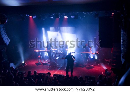BROOKLYN - MARCH 10: VNV Nation performs for their \
