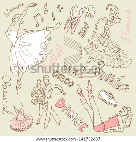 Dance doodles Dance doodles