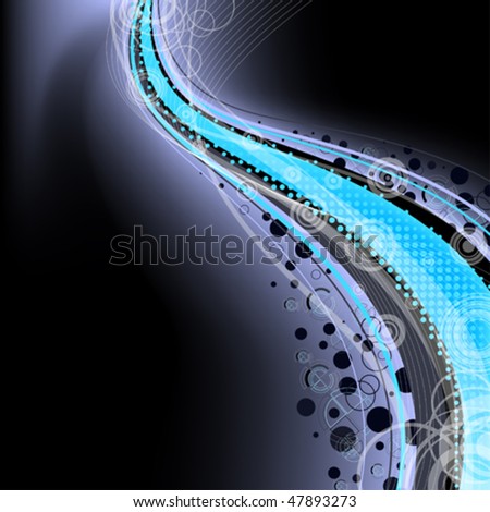 black and blue background images. stock vector : lack and lue