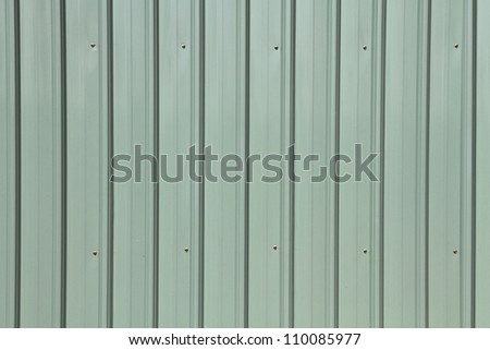 Corrugated metal siding texture