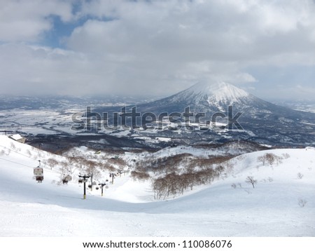 Ski runs in Hokkaido, Japan - Hirafu, Niseko and Mount Yotei