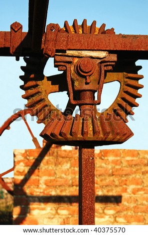 Gear of an old water mill