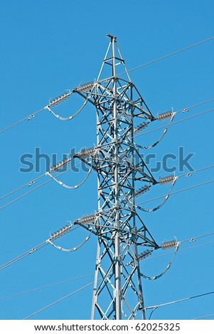 Top High voltage pole
