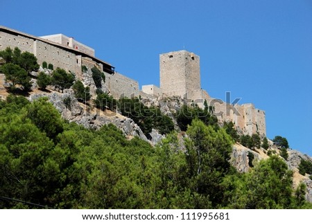 Castle (Castillo de Santa Catalina), Jaen, Jaen Province, Andalucia, Spain, Western Europe.