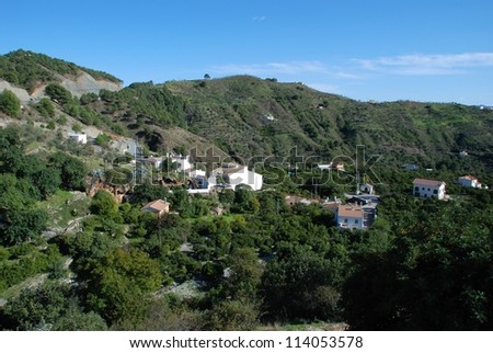 Small village in the mountains, Jorox, Malaga Province, Andalusia, Spain, Western Europe.