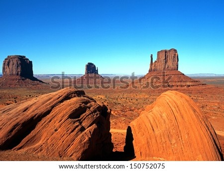 Monument Valley, Utah/Arizona, United States of America.