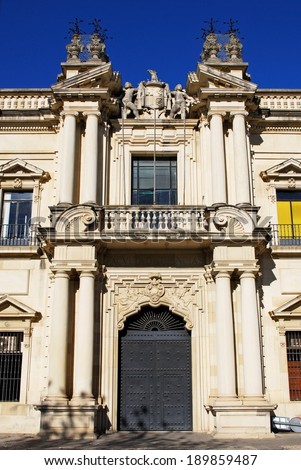Tobacco factory, Seville, Spain, Western Europe.