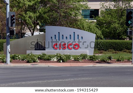 SAN JOSE, CA Ã¢Â?Â? MARCH 18: The Cisco Systems World Headquarters located in San Jose, California on March 18, 2014. Cisco Systems is an American multinational computer networking equipment corporation.