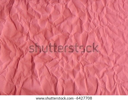 crumpled red construction paper for backgrounds