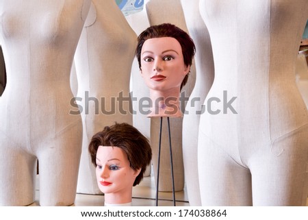 Used, Re-Purposed Mannequins