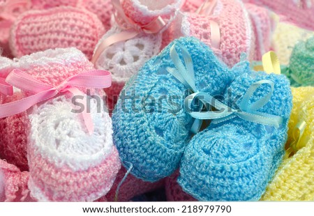Baby Slippers, Shoes, Booties, Pink, Blue,Yellow
