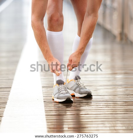 rainy jogging shoes