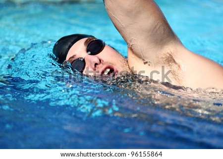 Freestyle Swimmer