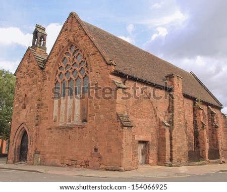 Chapel of the Hospital of St John The Baptist grammar school, Coventry, UK