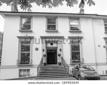 LONDON, ENGLAND, UK - MAY 10, 2010: EMI Abbey Road studios made famous by the Beatles who recorded an album with the same name in 1969