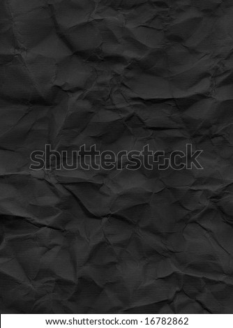 Black rippled cardboard