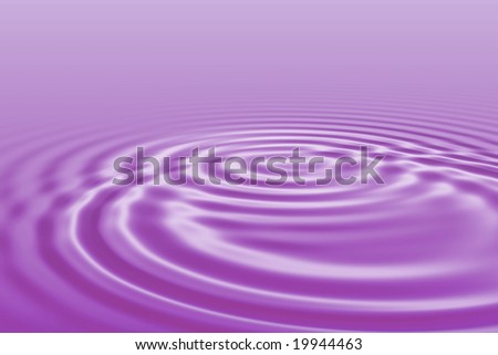Rippled water circle waves background