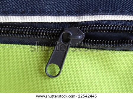 Zipper or zip fastener joining two edges of fabric