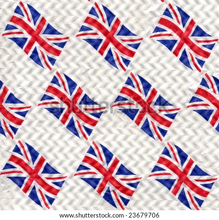 Union Jack flag of the UK as a background