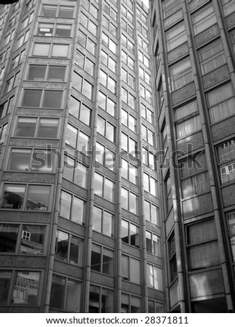 The Economist Building, modern brutalist architecture in London