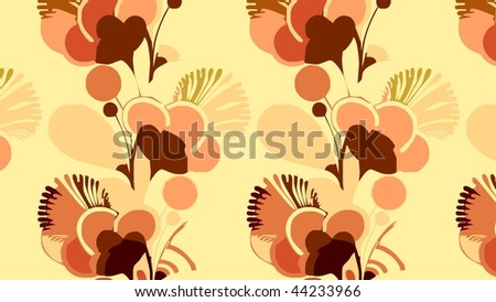 Psychedelic sixties flower power background wallpaper - (16:9 ratio)
