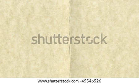 Blank paper parchment for greeting card or invitation or restaurant menu - (16:9 ratio)
