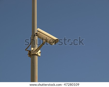 Closed Circuit TV video camera for security surveillance