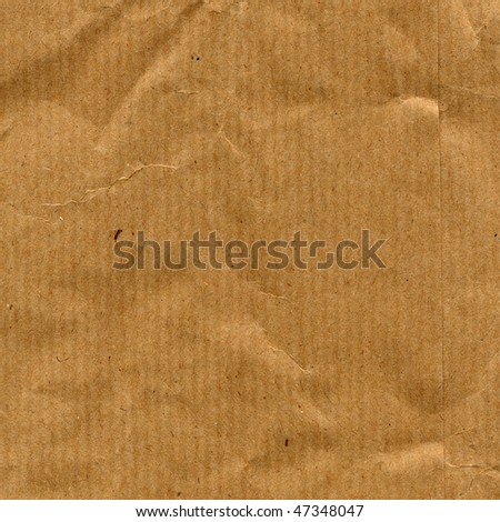 Paper bag for food such as vegetables and bread