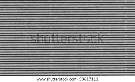 Brown corrugated cardboard sheet background - (16:9 black and white)