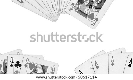 Poker card scale