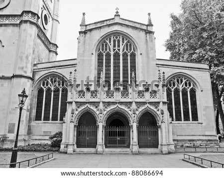 St Margaret Church, Westminster Abbey, London, UK