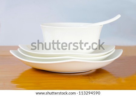 Bowls and dishes and ceramic tableware