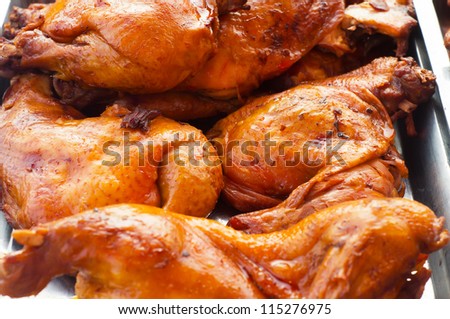 chicken wing dinner