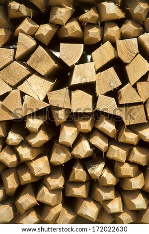 Pile of wine stakes - Wood