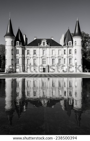 Chateau Pichon Longueville is a famous wine estate of Bordeaux wine. France
