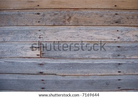 Barn Wood Desk on Wood Planks   Wall Of Barn Stock Photo 7169644   Shutterstock